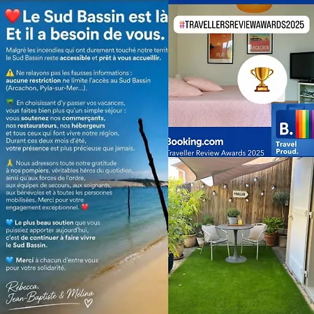 Maisonnette 300m Arcachon